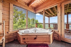Interior - Highland Lodge: 3BR w/Incredible Views | Hot Tub + Fireplaces (Sevierville)