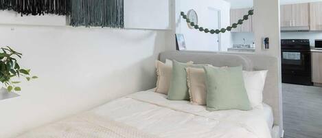 1 chambre, bureau, Wi-Fi, draps fournis