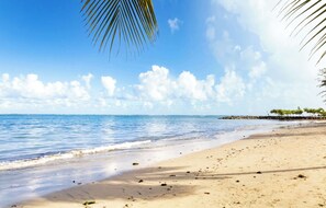 On the beach