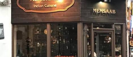 Udendørs spisemuligheder