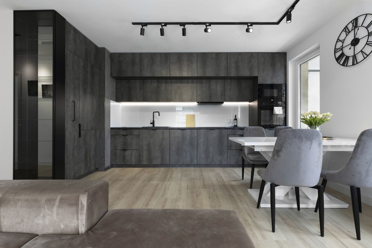 Comfort Apartment | Private kitchen | Mini-fridge, oven, stovetop, dishwasher