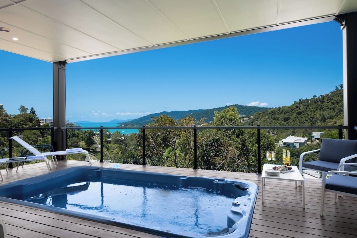 Baignoire à remous extérieure