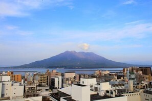 Utsikt fra overnattingsstedet