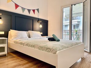 2 chambres, bureau, fer et planche à repasser, Wi-Fi gratuit