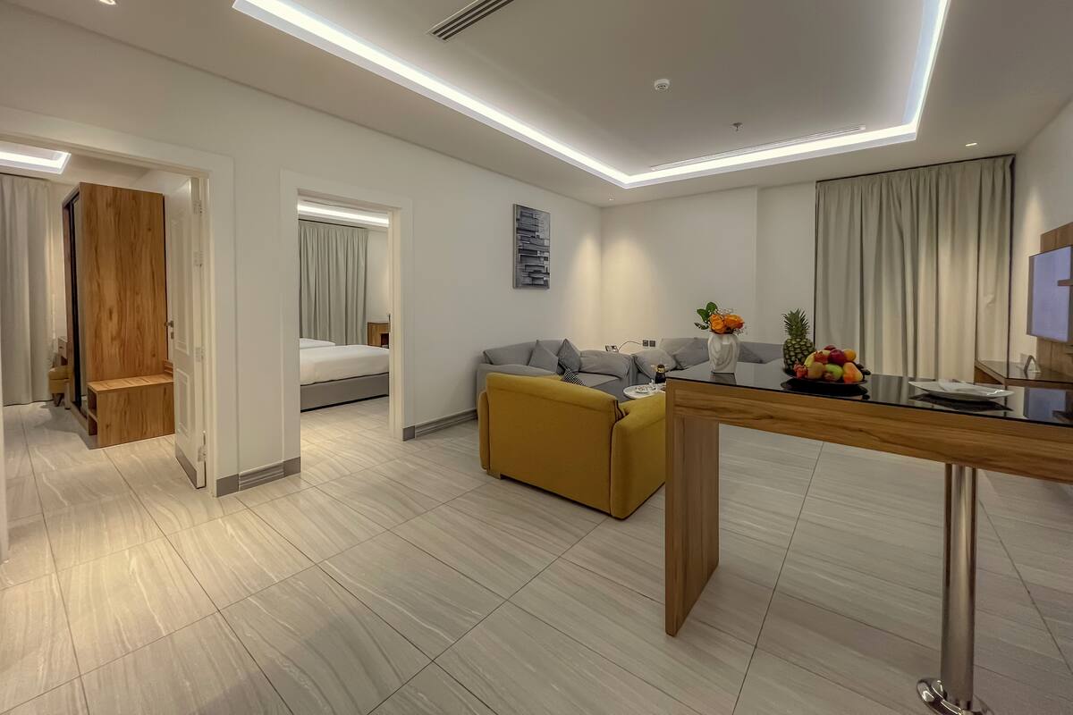 Family Suite, 2 Bedrooms | Minibar, in-room safe, laptop workspace, blackout drapes