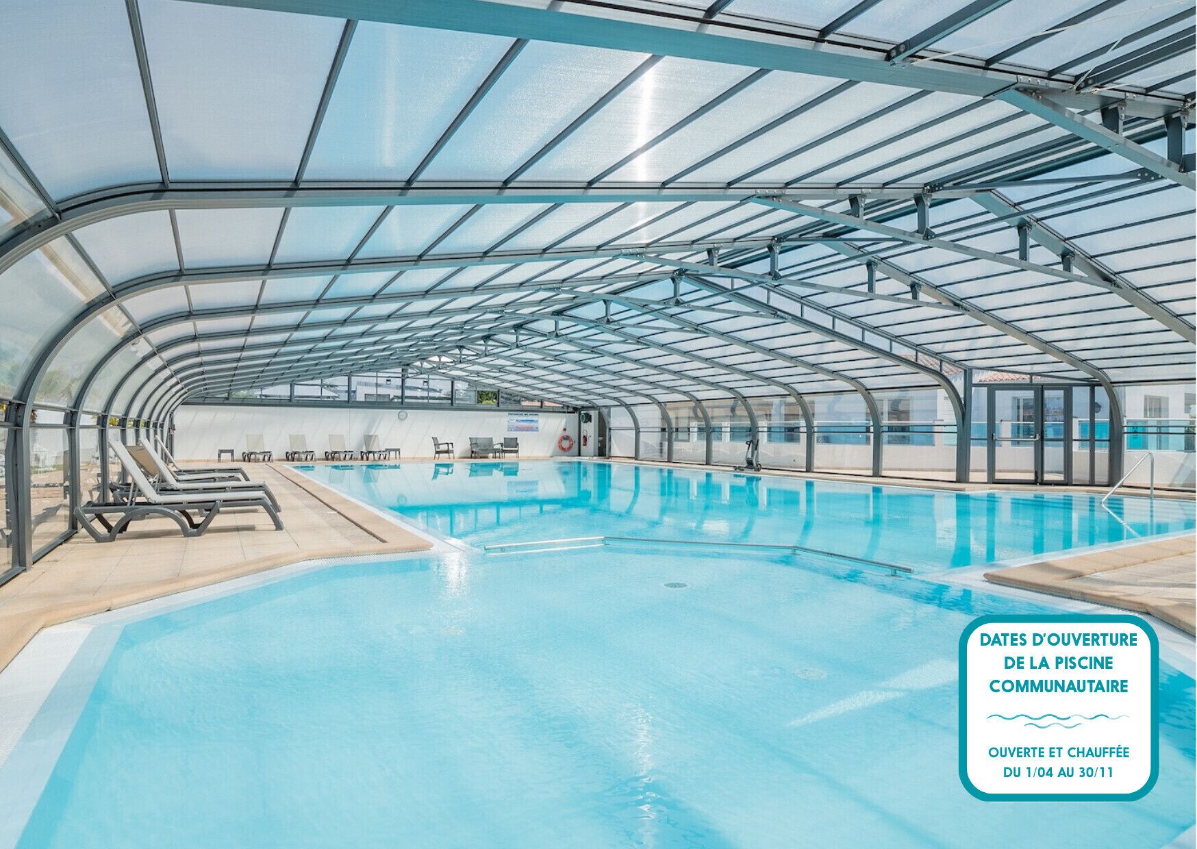 Piscine chauffée