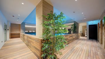Salas de tratamiento para parejas, un sauna, baño turco, masajes