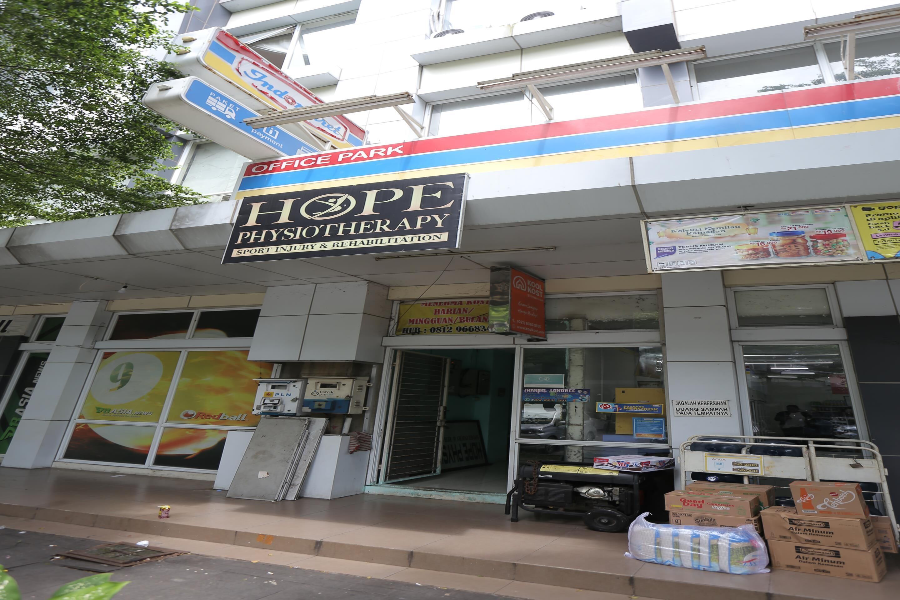 Fassade der Unterkunft