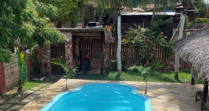Casa de 2 Suites en Condo Privado de so 4 Casas e Piscina, Centro Jericoacoara