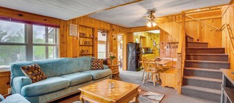 威斯康辛舒適小木屋：步行至海灘和船坡道！