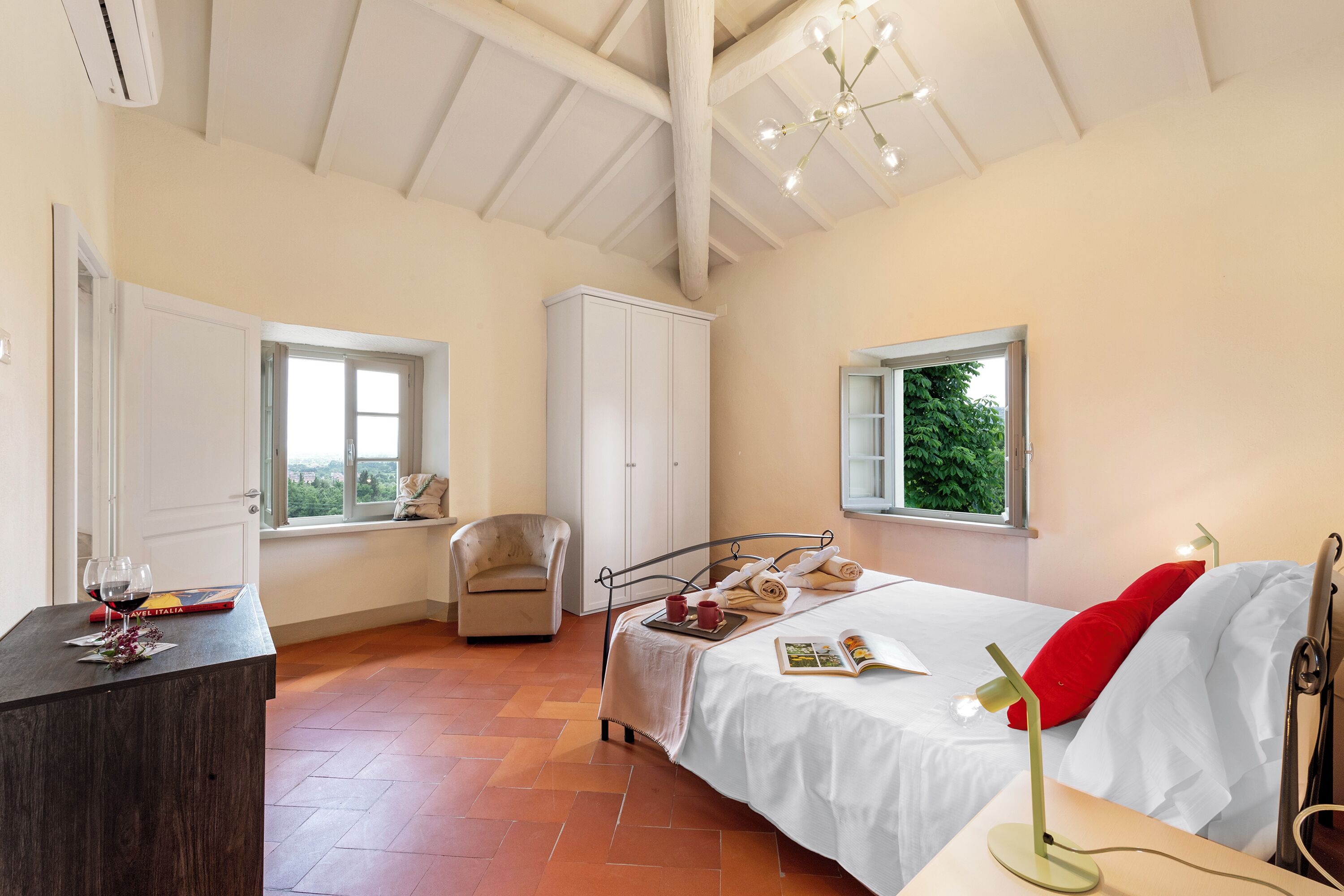 Honeymoon Villa, Multiple Bedrooms, Mountainside (Villa Chimera Green 10 with Pool &) | 5 bedrooms, iron/ironing board, free WiFi, bed sheets