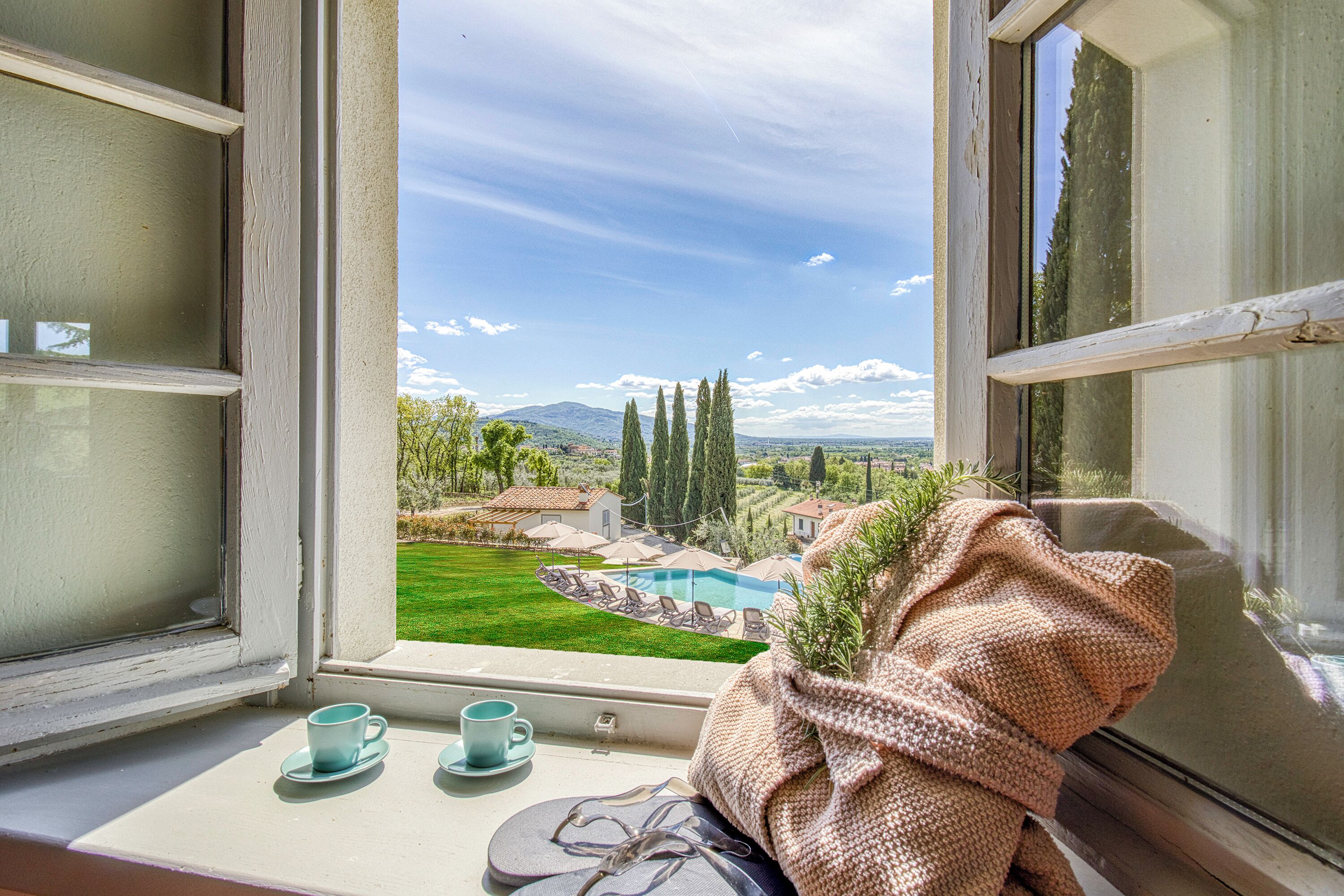 Honeymoon-Villa, Mehrere Schlafzimmer, Bergseite (Villa Chimera Green 10 with Pool &) | Innenbereich