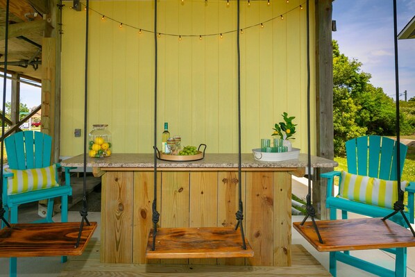 Overnattingsstedets uteområder