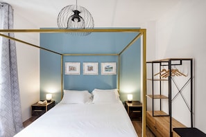 1 bedroom, iron/ironing board, free WiFi, bed sheets