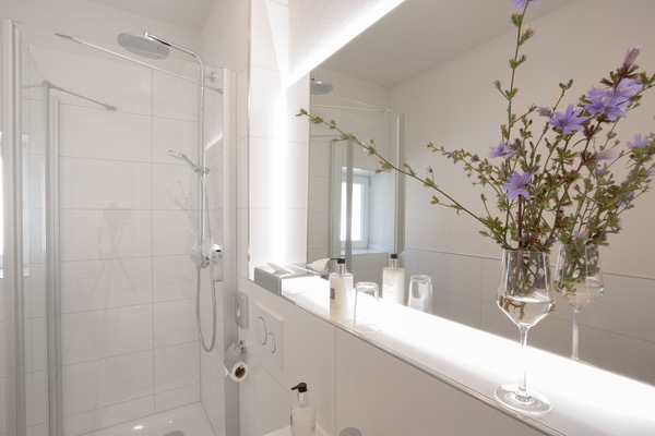 Standard Single Room, Non Smoking | Bathroom | Hair dryer, towels