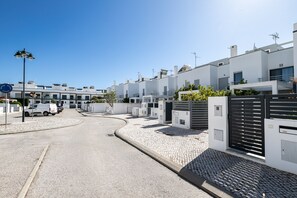 Property grounds - 3 bedroom villa 50 metres from the beach with patio by AlgarveManta (15V3) (Manta Rota)