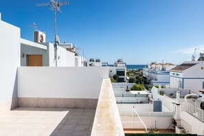 Property grounds - 3 bedroom villa 50 metres from the beach with patio by AlgarveManta (15V3) (Manta Rota)