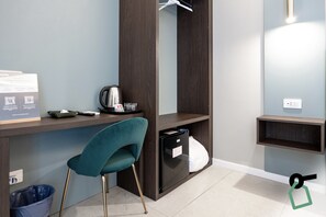 Dobbelt- eller tomannsrom – deluxe | Sengetøy av topp kvalitet, dundyner, safe på rommet og skrivebord