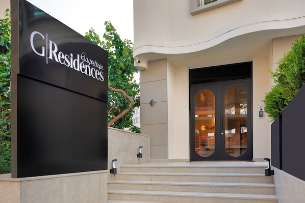 Façade de lâhĂ©bergement