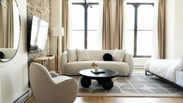 Apartamento de lujo | 1 dormitorio, ropa de cama de alta calidad, wifi gratis y ropa de cama