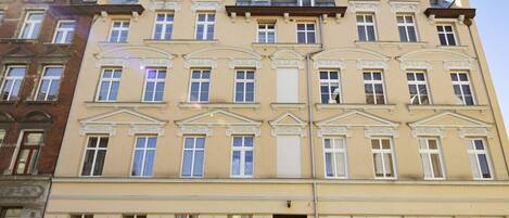 Façade de l’hébergement