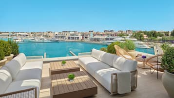 Suite, 1 Bedroom, Terrace | Premium bedding, minibar, in-room safe, desk