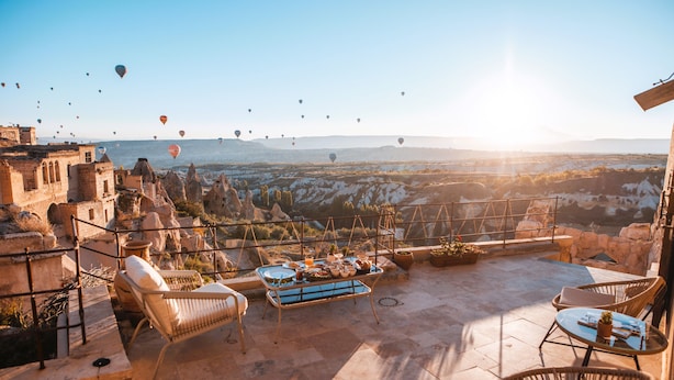 Panoramic Room, Valley View | Terrace/patio - Very Peri Cappadocia - The Lifestyle Luxury Design Hotel  (Nevsehir)