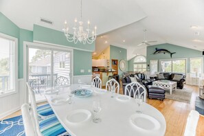 Interior - Beautifully updated Corolla beach house with sun deck and private pool! (Corolla)