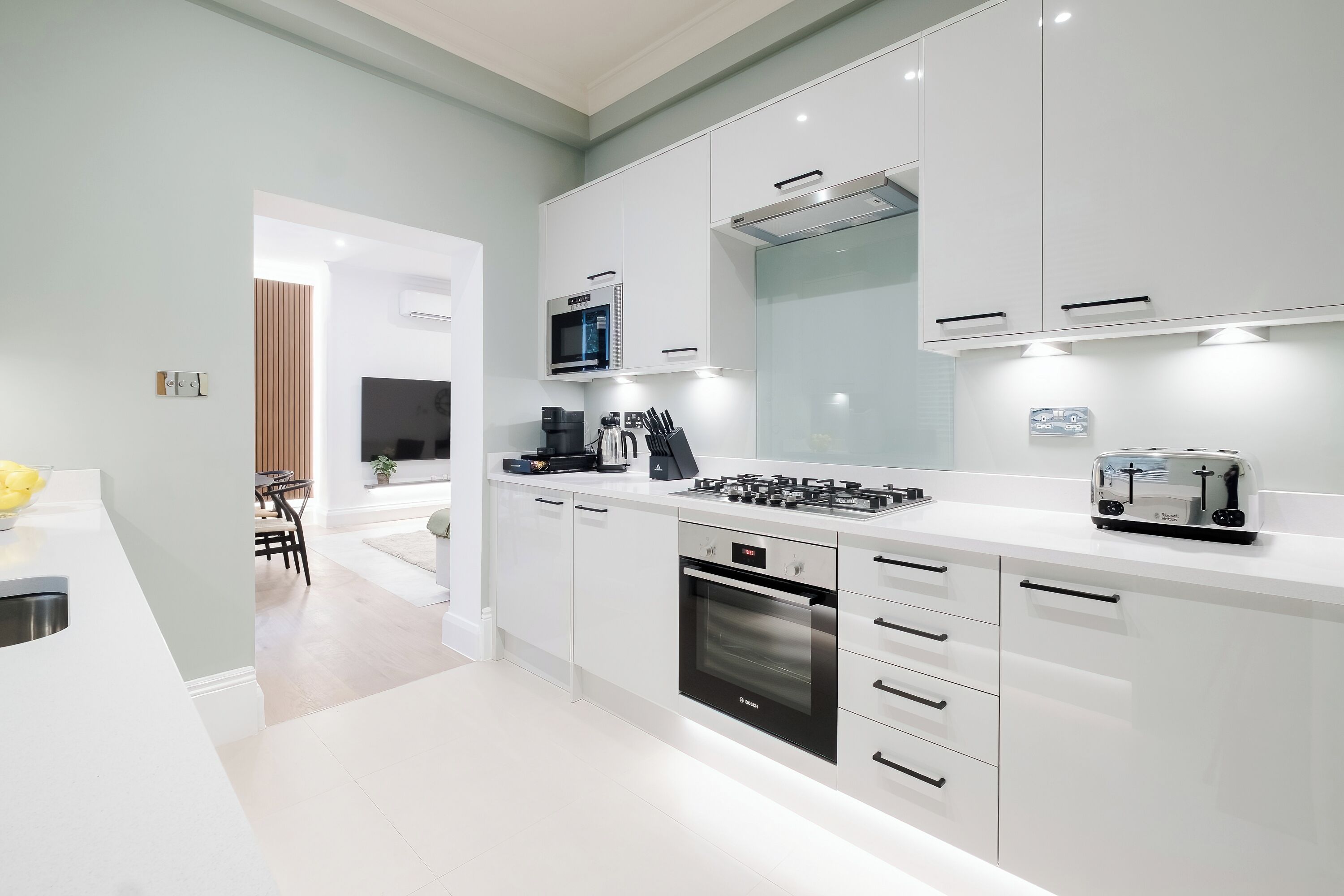 奢华公寓, 2 间卧室, 空调 | 住宿内部