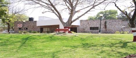 Fassade der Unterkunft