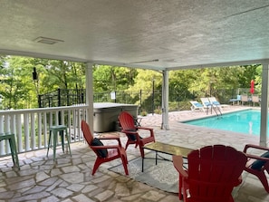 Terrace/patio - Experience tranquility near Douglas Lake 18 min (Morristown)