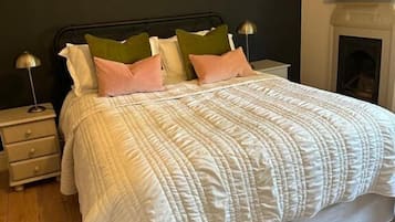 Premium bedding, individually decorated, individually furnished
