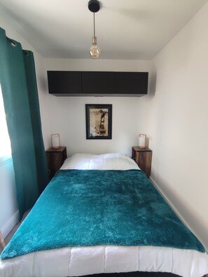 1 bedroom, bed sheets - Charmant T2 Plein sud Face aux Montagnes (Tignes)