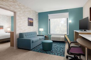 Suite, 1 chambre | Coin séjour