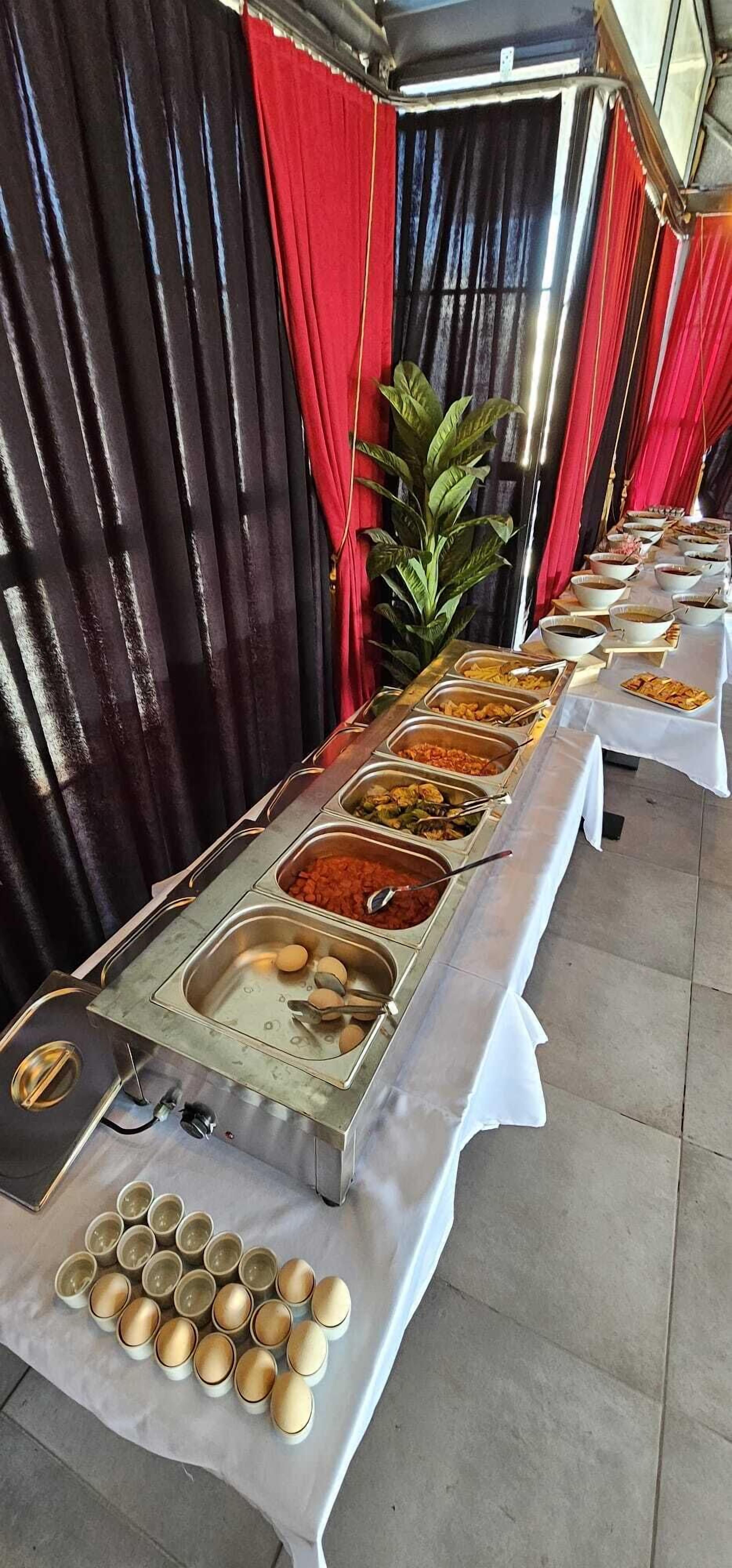 Frokostbuffé er inkludert hver dag