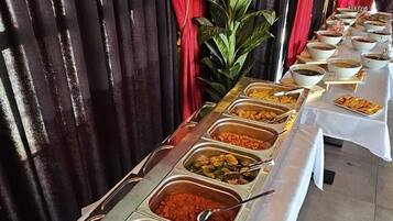 Frokostbuffé er inkludert hver dag