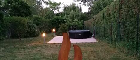 Overnatningsstedets område