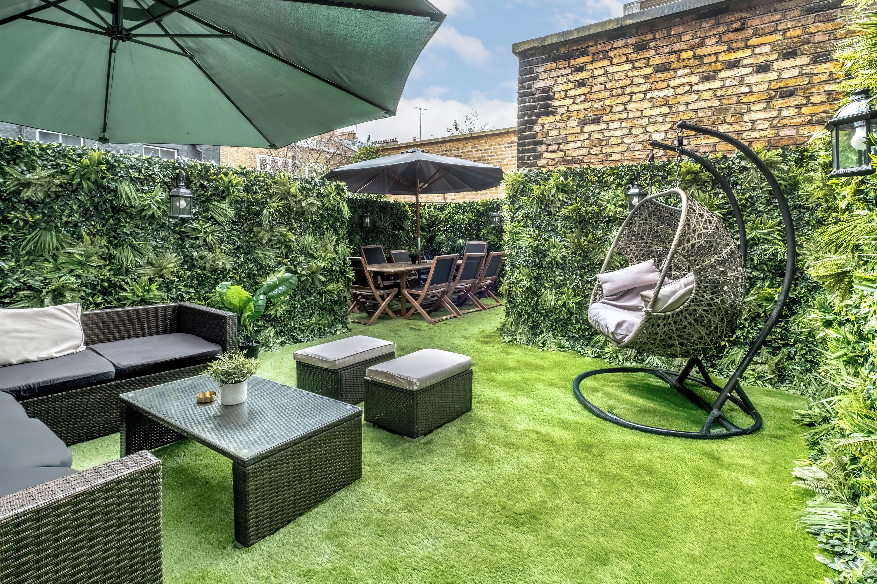 高級公寓, 2 間臥室, 空調 | 露台/庭院