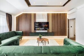 프리미어 아파트, 침��실 1개, 에어컨 | 거실