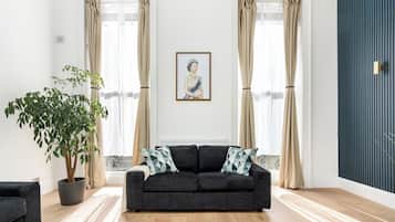 Lyxlägenhet - 2 sovrum - luftkonditionering | Vardagsrum