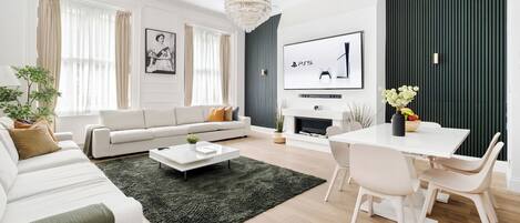 Appartement Supérieur, 2 chambres, climatisation | Salle de séjour