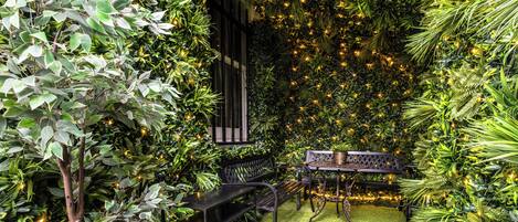 Comfort-Apartment, 1 Schlafzimmer, Klimaanlage | Terrasse/Patio