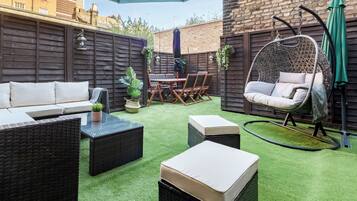 Apartemen Superior, 2 kamar tidur, AC | Teras/patio