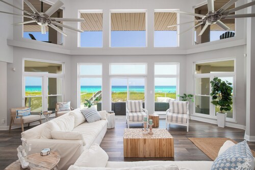 Beachfront Luxury Estate Sleeps 20 & Allows Events