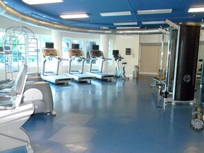 Appart'hôtel, plusieurs lits (Waterscape 235-A) | Salle de remise en forme