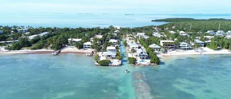 Sun-loungers, beach towels