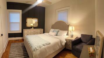 2 bedrooms, desk, iron/ironing board, free WiFi