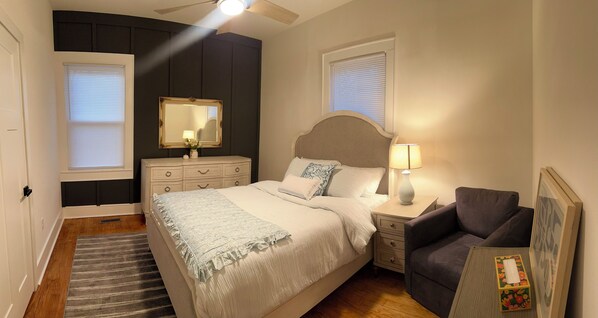 2 bedrooms, desk, iron/ironing board, free WiFi