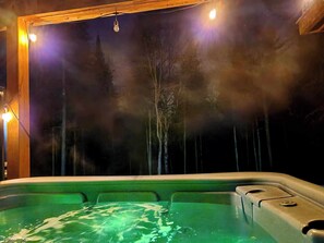 Outdoor spa tub - Piscine/spa/billard et Plein air (Mont-Blanc)