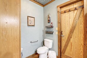Douche, serviettes fournies
